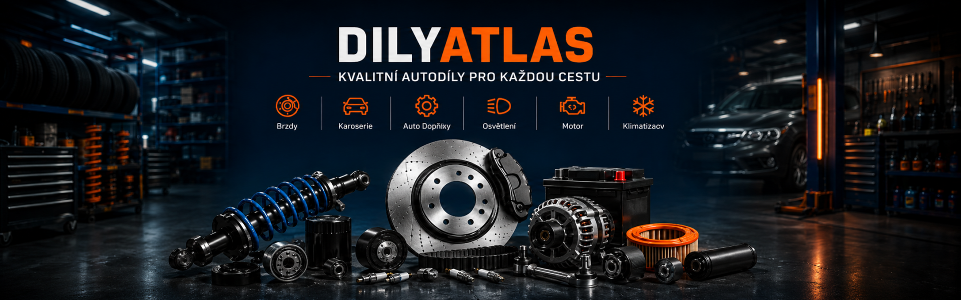 Náhradní díly na auto a autodíly online – DílyAtlas